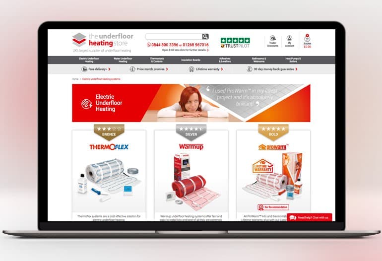 theunderfloorheatingstore electric underfloor heating