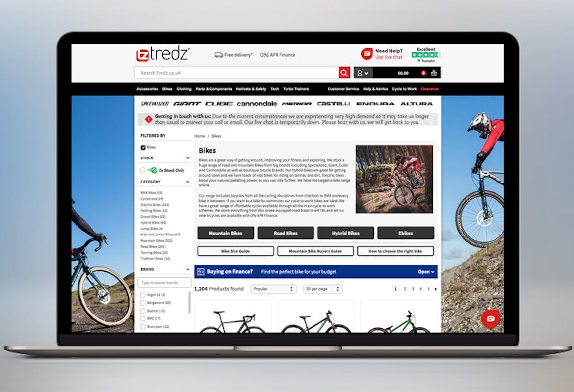 tredz bikes voucher code