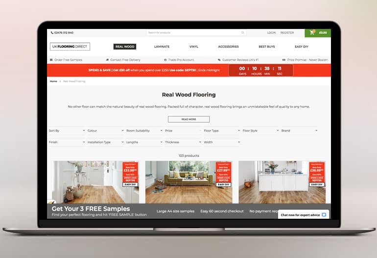 The retail & trade flooring experts