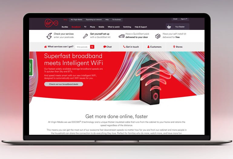 Super fast Broadband