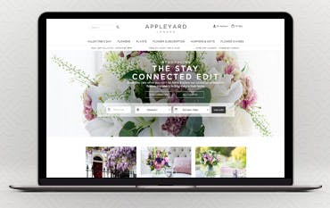 Appleyard Flowers homepage