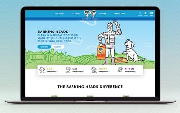 Barking Heads homepage