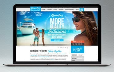 Beaches UK homepage