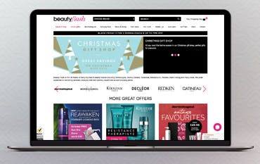 Beauty Flash homepage