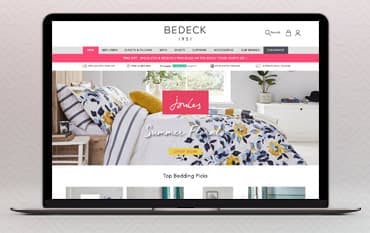 Bedeck homepage