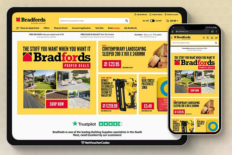 Builders merchant supplying Landscaping, Timber, Kitchens and Bathrooms, Toolhire and general building products.