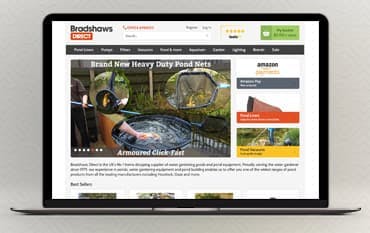Bradshaws Direct homepage