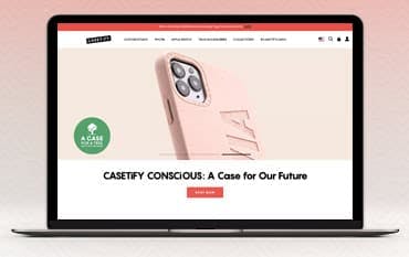 Casetify homepage