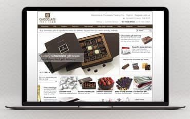 Chocolate Trading Company homepage
