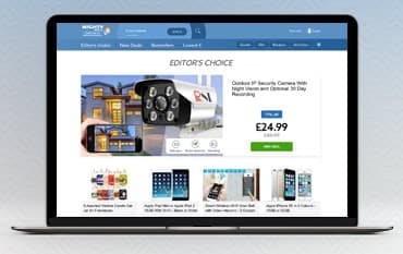 Discount Experts homepage