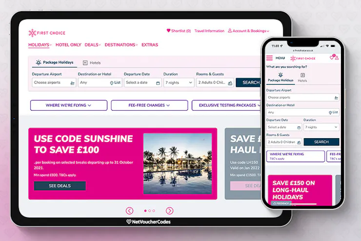 FIRST CHOICE Discount Code: 25% Off in May 2023