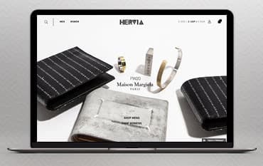 Hervia homepage