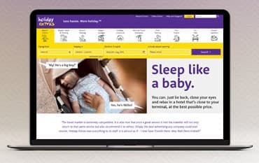 Holiday Extras homepage