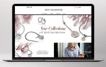 Hot Diamonds homepage