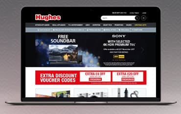 Hughes Direct homepage