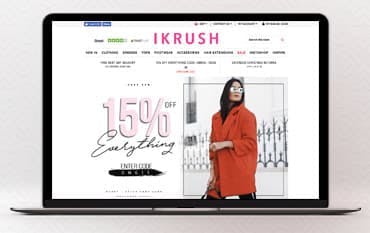 IKRUSH homepage