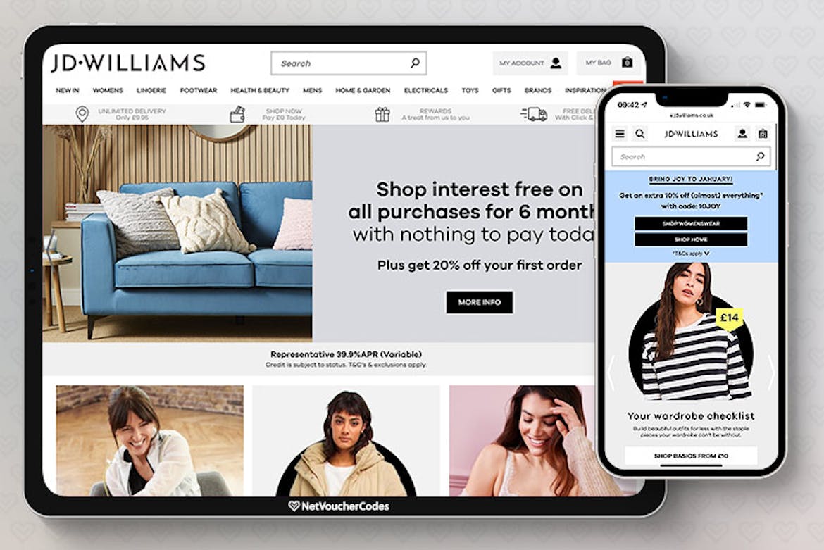 JD WILLIAMS Discount Code 25 Off in July 2023