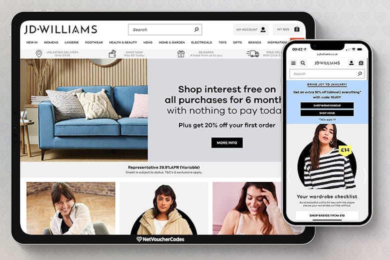 JD WILLIAMS Discount Code 30 Off in Oct 2023