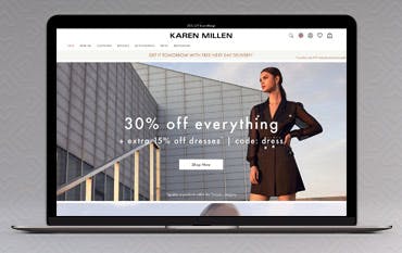 Karen Millen homepage