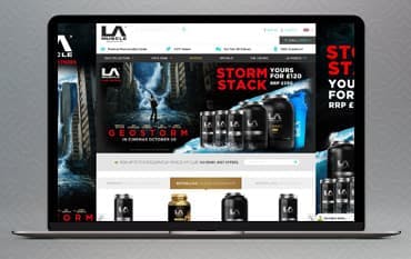 LA Muscle homepage