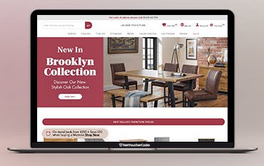 Leader Furniture homepage