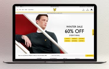 Lyle and Scott homepage