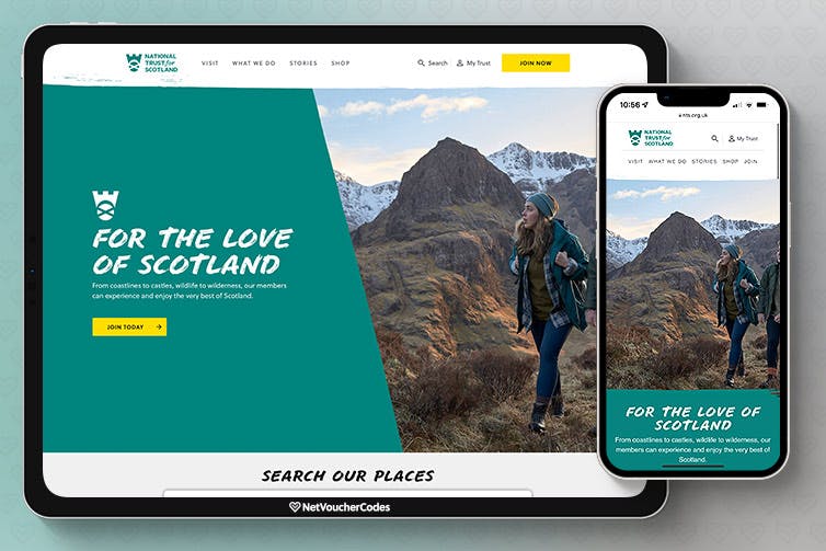 National Trust for Scotland homepage