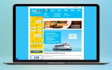 P&O Ferries homepage