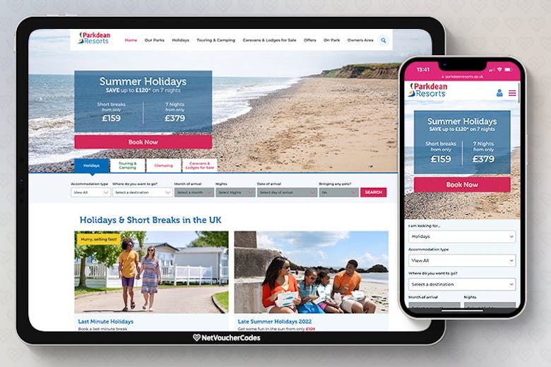 Parkdean Resorts Discount Code 2023 / 2024 £120 OFF in Oct