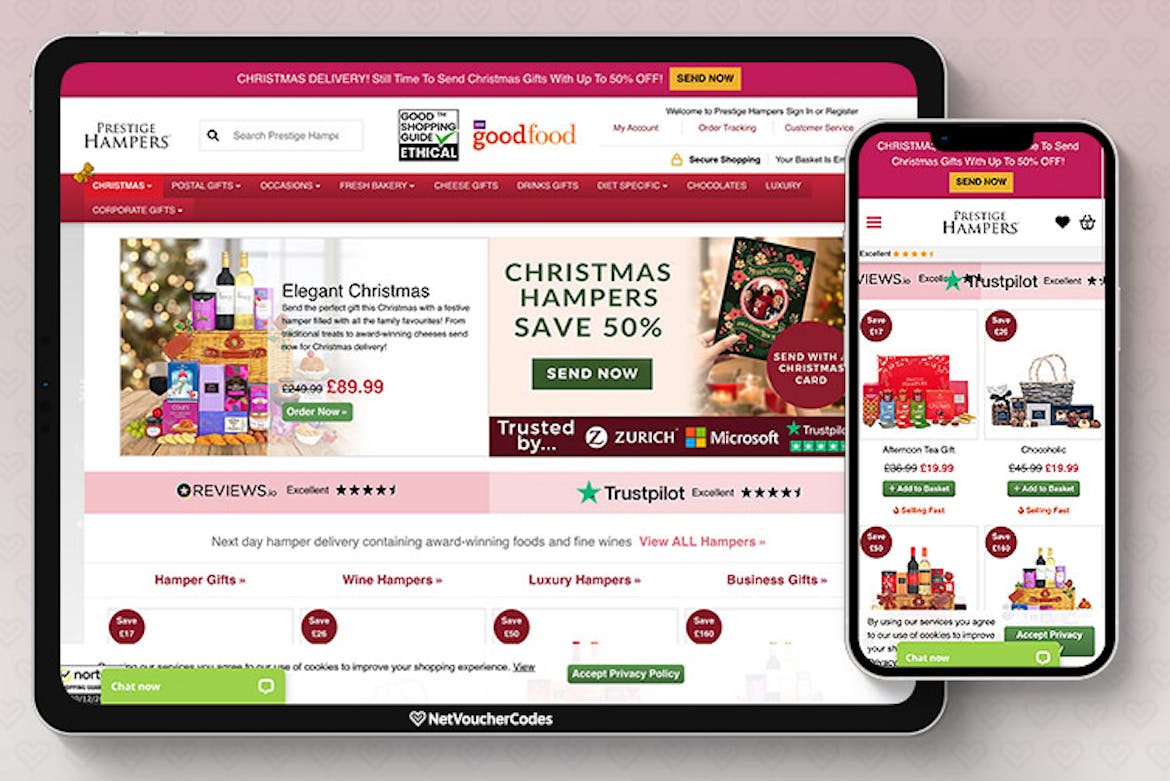 PRESTIGE HAMPERS Discount Codes 30 Off in June 2023