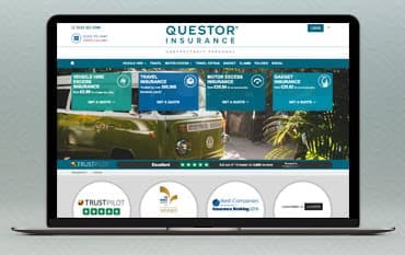Questor Insurance homepage