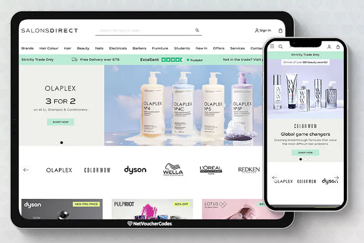 Salons Direct Discount Code: 12% Off in July 2023