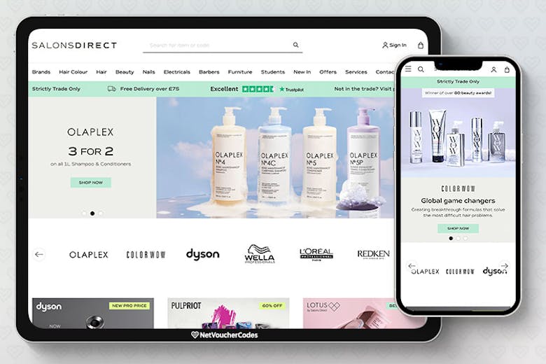 Salons Direct Discount Code 12 Off in October 2023