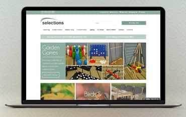 Selections homepage