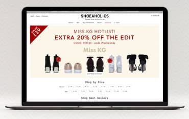 Shoeaholics homepage