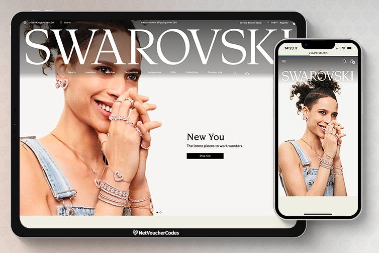 Swarovski homepage