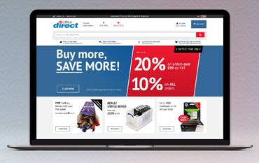 UK Office Direct homepage