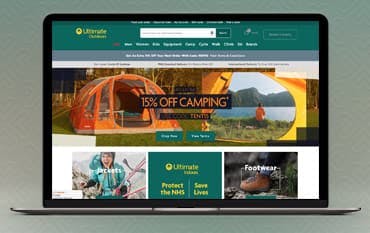 Ultimate Outdoors homepage