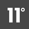 11 Degrees logo