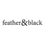 Feather and Black logo